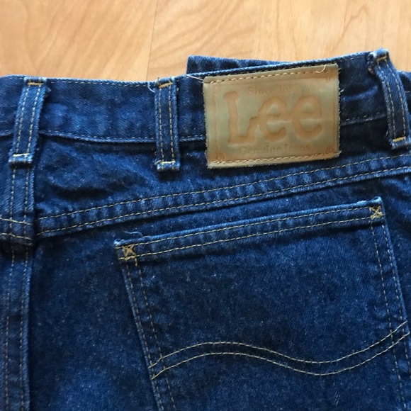 LEE indigo blue jeans 36 x 30 - Picture 1 of 6